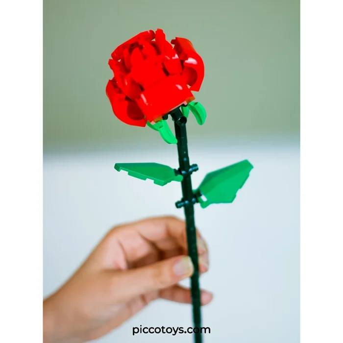 لگو آیکون مدل گل شاخه ای 95 تکه مدل رز کد 601280A