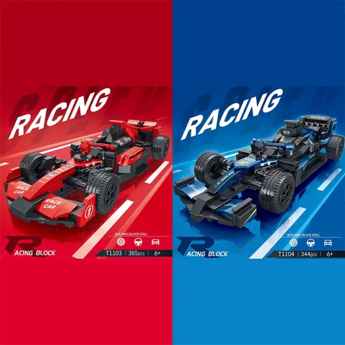 لگو ماشین مسابقه فرمول یک مدل RACING CAR کد T110