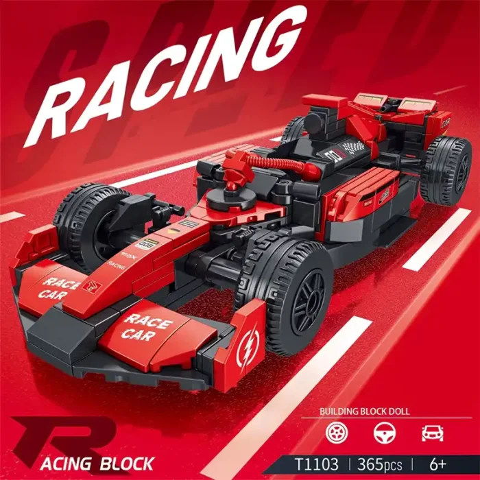 لگو ماشین مسابقه فرمول یک مدل RACING CAR کد T1104