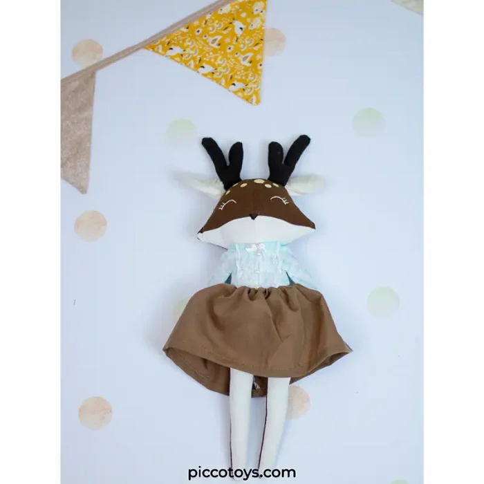 عروسک دست ساز پارچه ای مدل گوزن کد 7372111
