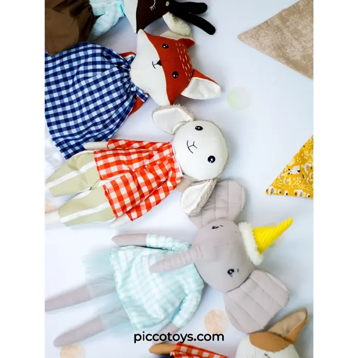 عروسک دست ساز پارچه ای مدل ببعی کد 7316875