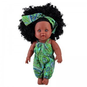فروش عروسک سیاه پوست با لباس سبز مدل 64114