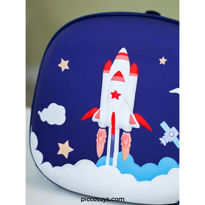 کوله پشتی مهدکودکی طرح موشک کد 20681