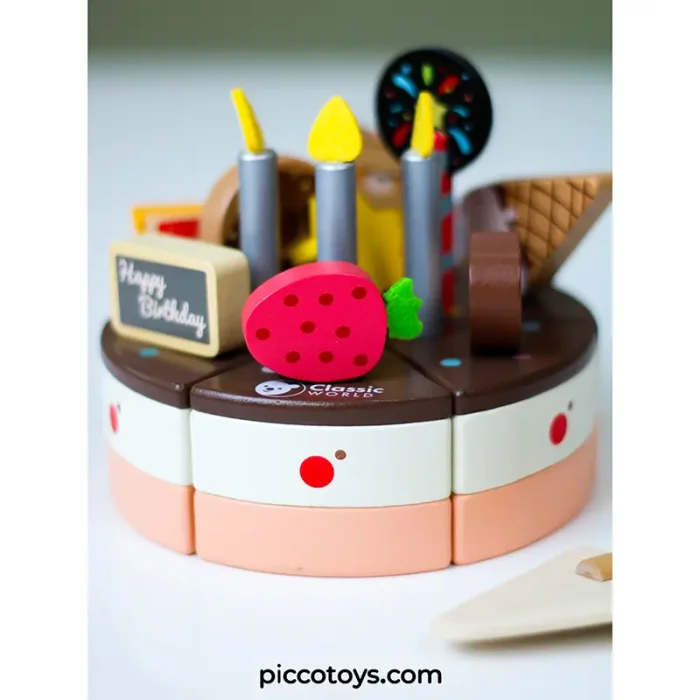 کیک تولد چوبی کلاسیک ورلد classic world Chocolate Cake کد 50635