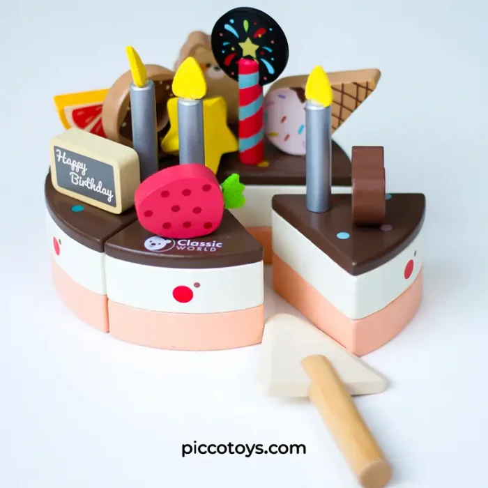 کیک تولد چوبی کلاسیک ورلد classic world Chocolate Cake کد 50635