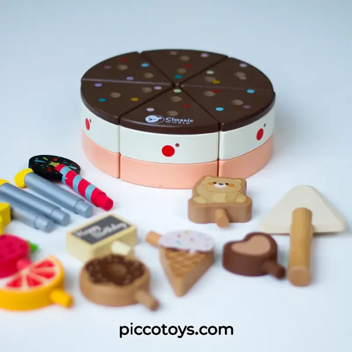کیک تولد چوبی کلاسیک ورلد classic world Chocolate Cake کد 50635