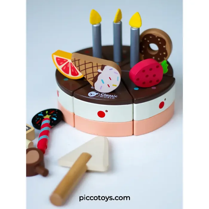 کیک تولد چوبی کلاسیک ورلد classic world Chocolate Cake کد 50635