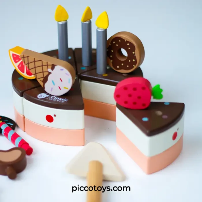 کیک تولد چوبی کلاسیک ورلد classic world Chocolate Cake کد 50635