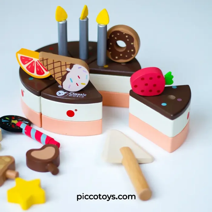 کیک تولد چوبی کلاسیک ورلد classic world Chocolate Cake کد 50635
