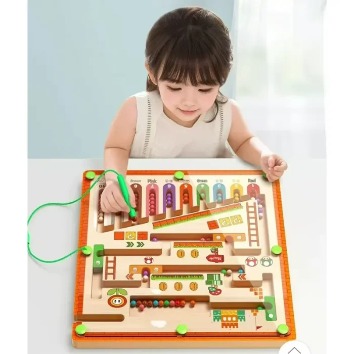 اسباب بازی تخته مگنتی شمارش اعداد کد MGWJ001