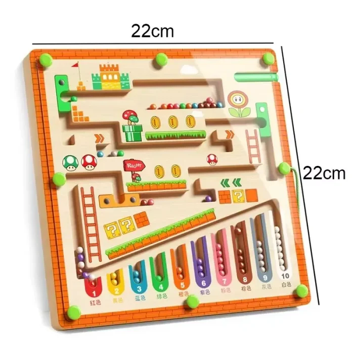 اسباب بازی تخته مگنتی شمارش اعداد کد MGWJ001