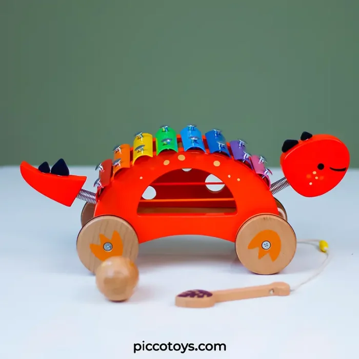 بلز چوبی کلاسیک ورلد مدل دایناسور Classic World Dinosaur Xylophone کد 40585