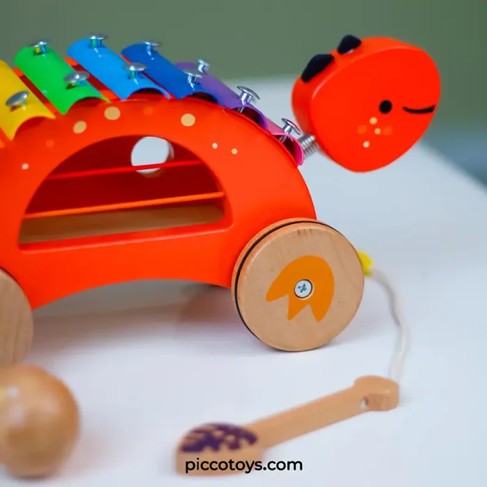 بلز چوبی کلاسیک ورلد مدل دایناسور Classic World Dinosaur Xylophone کد 40585