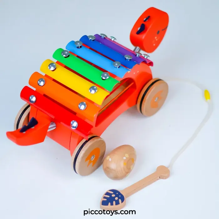 بلز چوبی کلاسیک ورلد مدل دایناسور Classic World Dinosaur Xylophone کد 40585