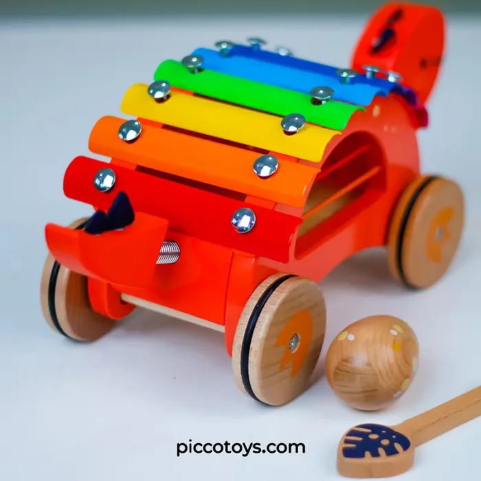 بلز چوبی کلاسیک ورلد مدل دایناسور Classic World Dinosaur Xylophone کد 40585