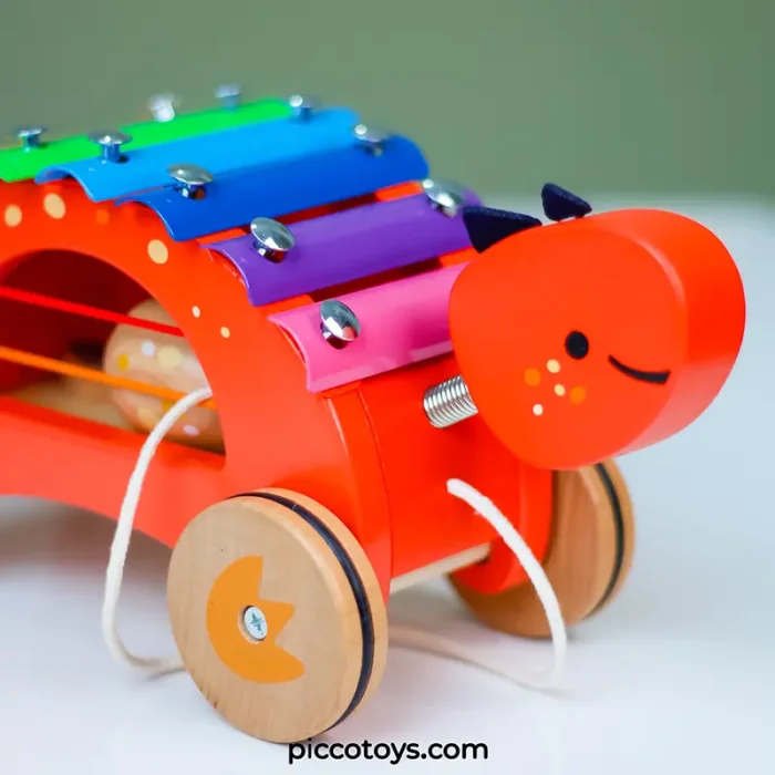 بلز چوبی کلاسیک ورلد مدل دایناسور Classic World Dinosaur Xylophone کد 40585