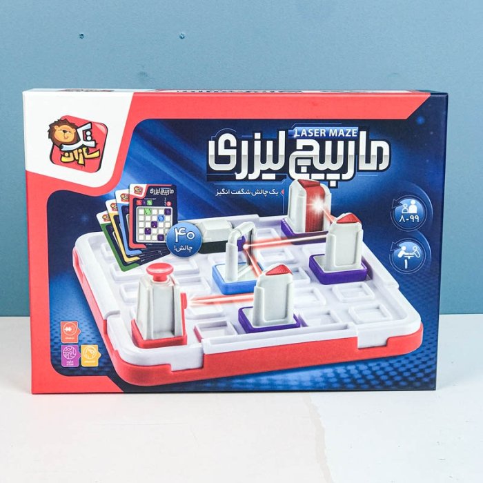 بازی فکری مارپیچ لیزری کد 101421