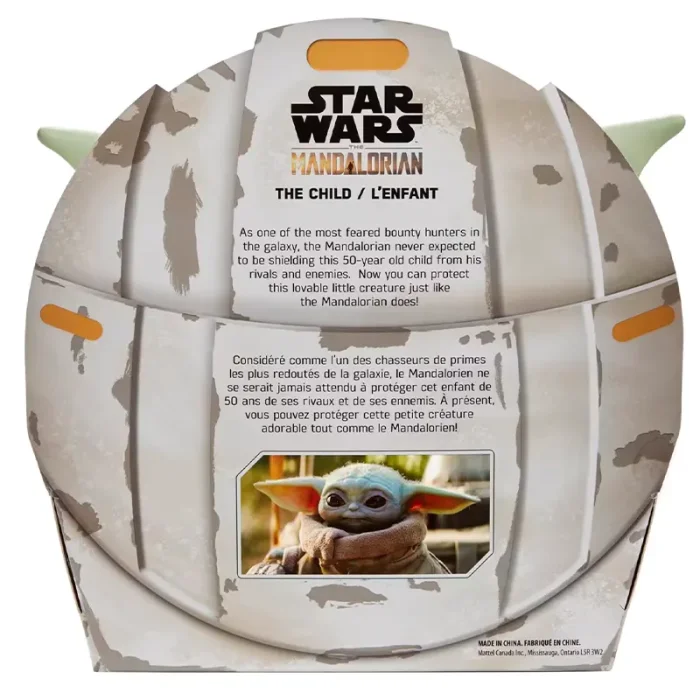 فیگور بیبی یودا پولیشی Baby Yoda قد 28 سانتیمتر کد YDBB1