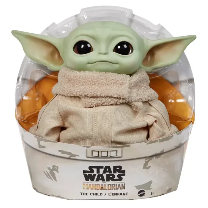 فیگور بیبی یودا پولیشی Baby Yoda قد 28 سانتیمتر کد YDBB1