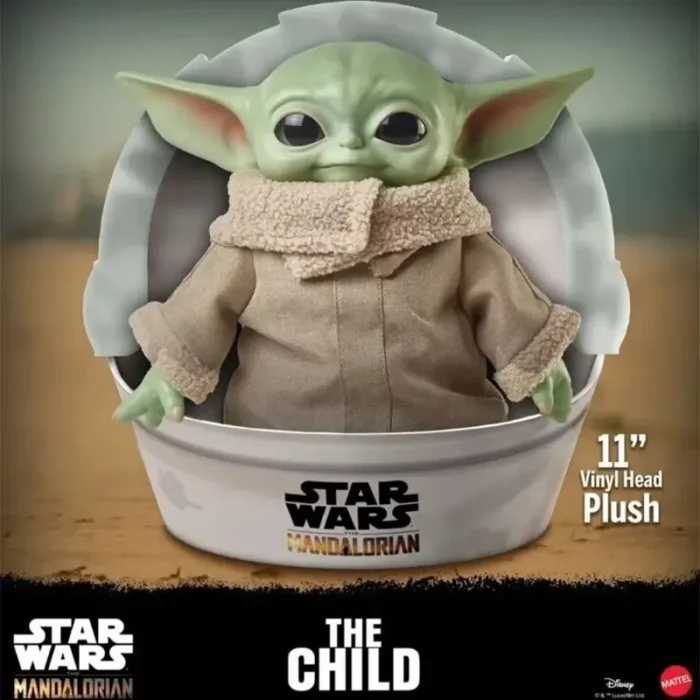 فیگور بیبی یودا پولیشی Baby Yoda قد 28 سانتیمتر کد YDBB1