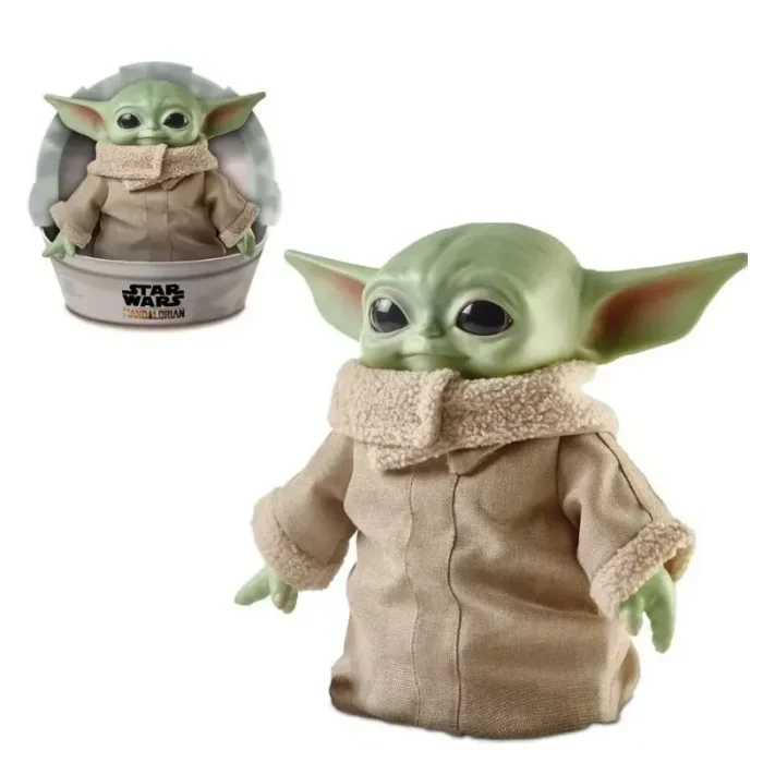 فیگور بیبی یودا پولیشی Baby Yoda قد 28 سانتیمتر کد YDBB1