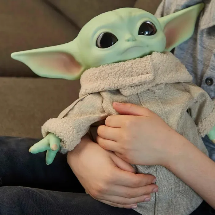 فیگور بیبی یودا پولیشی Baby Yoda قد 28 سانتیمتر کد YDBB1