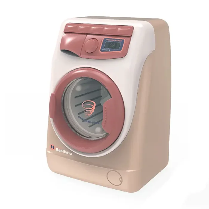 اسباب بازی ماشین لباسشویی موزیکال صورتی کد YH1293S