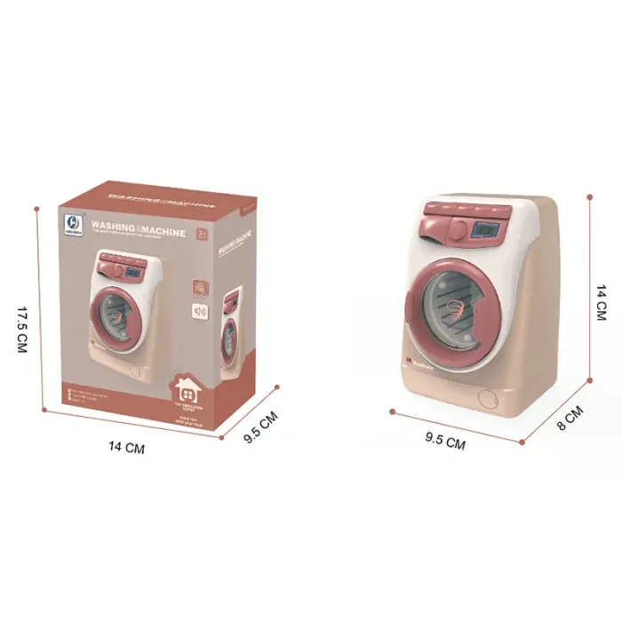 اسباب بازی ماشین لباسشویی موزیکال صورتی کد YH1293S