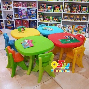 میز کودک پیکو رنگ صورتی یاسی کد101