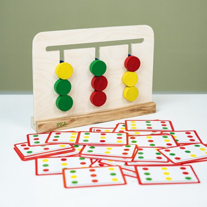 بازی فکری رنگ چین چوبی ایپکا کد GN3010