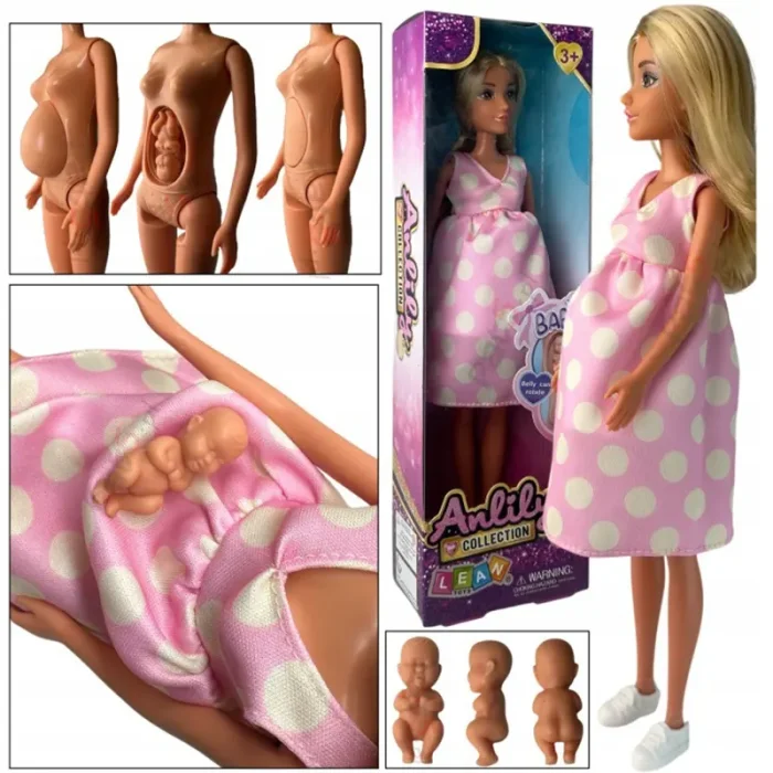عروسک باربی ANLILY حامله کد 616300