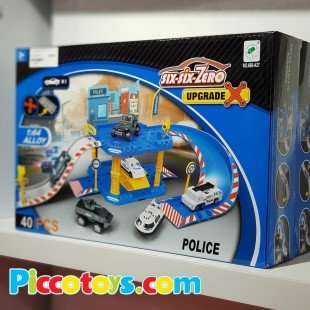 اسباب بازی پارکینگ طبقاتی پلیس مدل 66027