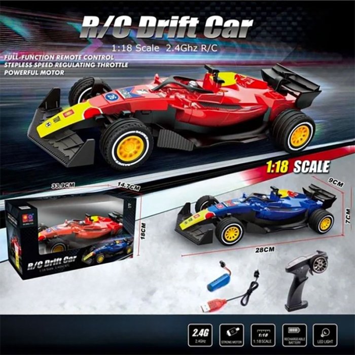 ماشین کنترلی فرمول 1 مدل DRIFT CAR کد 999G71CS
