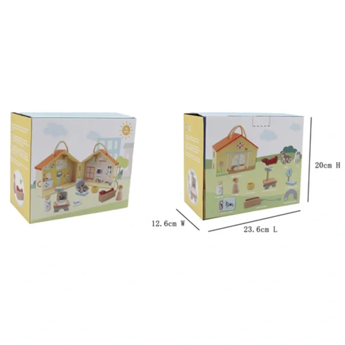 اسباب بازی چوبی کلینیک دامپزشکی پیکاردو کد BZ-25-E