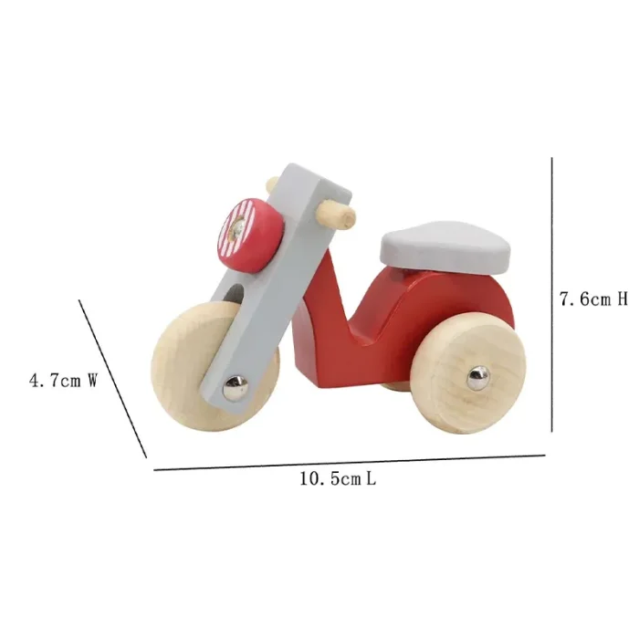 اسباب بازی موتور چوبی پیکاردو کد BZ-03-B