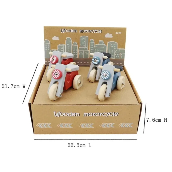 اسباب بازی موتور چوبی پیکاردو کد BZ-03-B