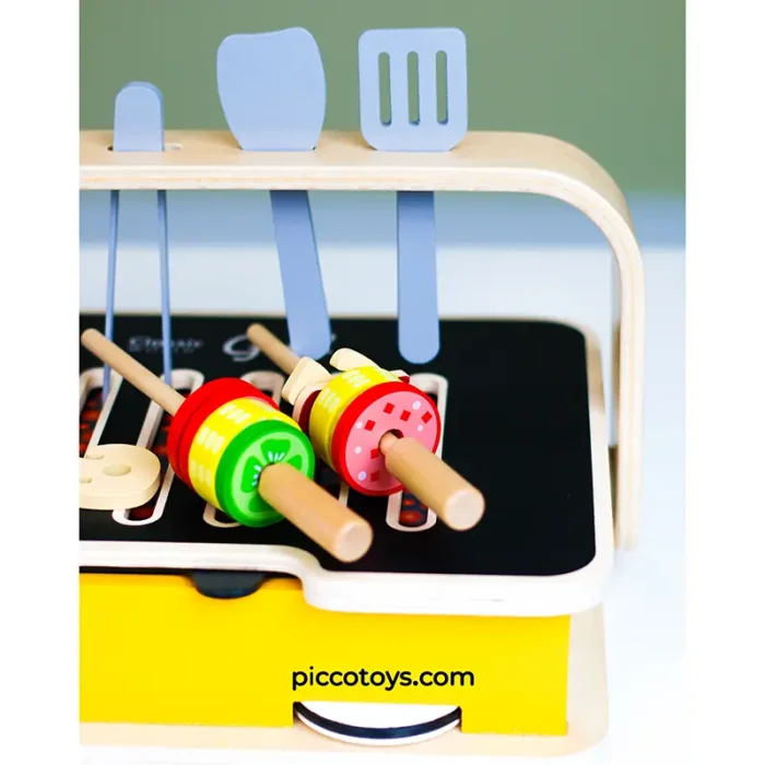 اجاق گاز رومیزی چوبی کلاسیک ورلد Classic World Tabletop Kitchen کد 53863