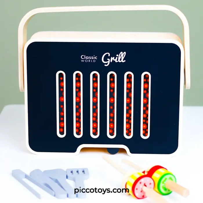 اجاق گاز رومیزی چوبی کلاسیک ورلد Classic World Tabletop Kitchen کد 53863