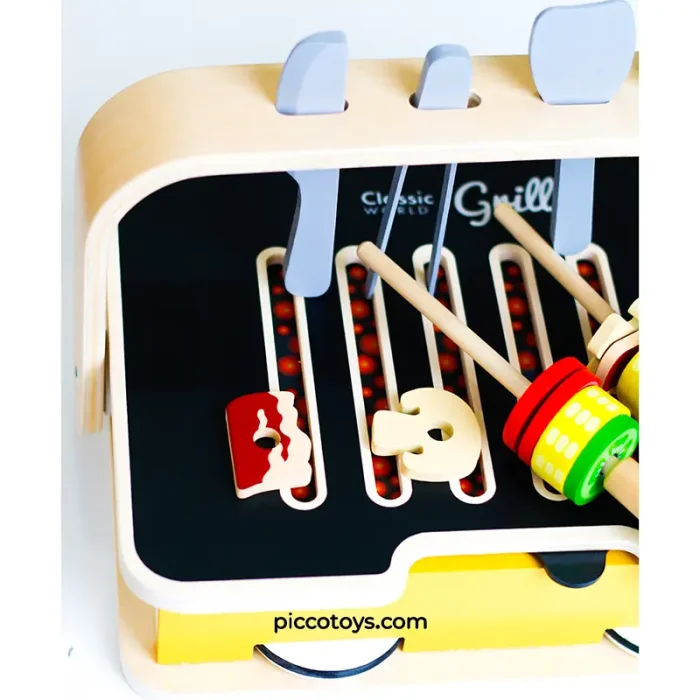 اجاق گاز رومیزی چوبی کلاسیک ورلد Classic World Tabletop Kitchen کد 53863