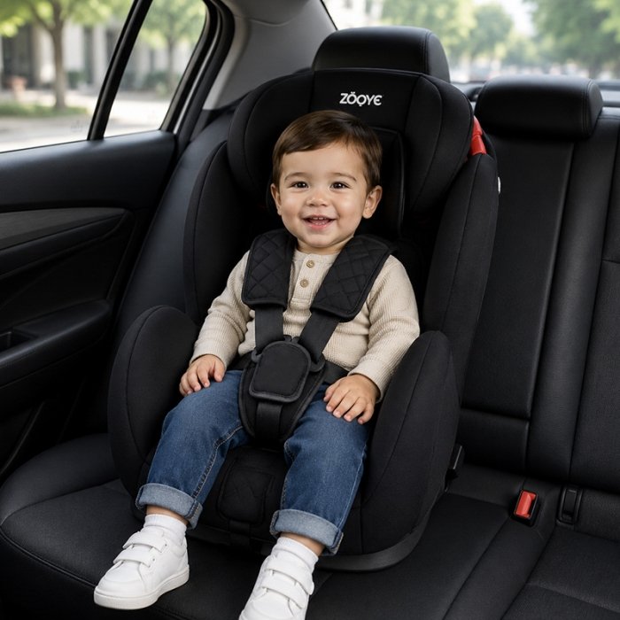 صندلی ماشین کودک رنگ مشکی کد P/Z212/ME