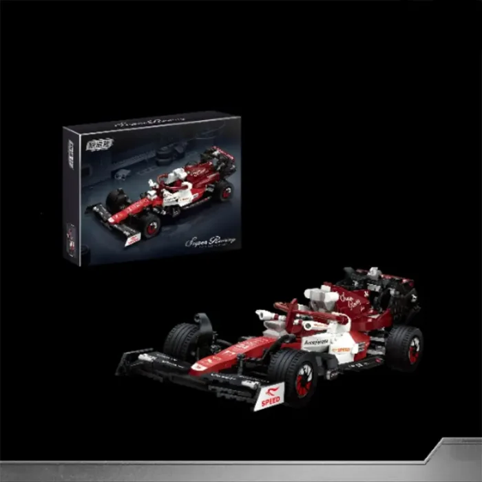 لگو ماشین مسابقه فرمول یک  623 تکه مدل SUPER RACING رنگ قرمز کد 2222