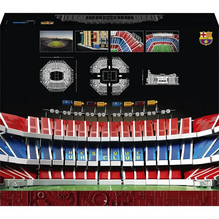 اسباب بازی نیوکمپ بارسلونا  5509 تکه CAMP NOU FC BARCELONA کد 20568