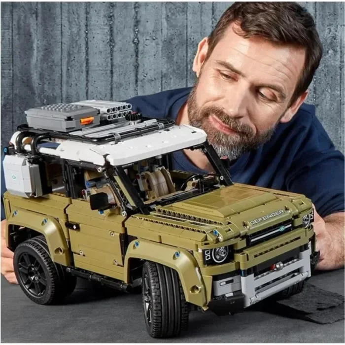 لگو ماشین لندرور دیفندر 2573 تکه LAND ROVER DIFENDER کد T19080