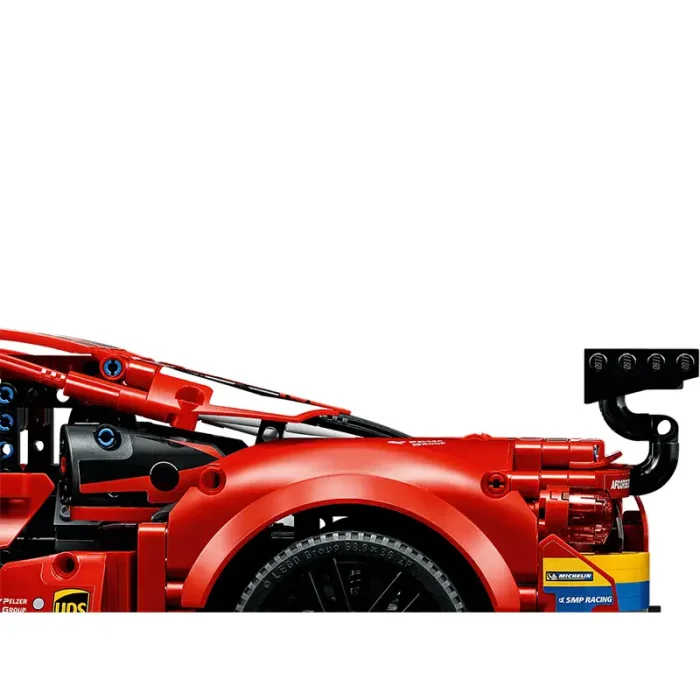 لگو ماشین مسابقه 1677 تکه فراری FERRARI 488 GTE کد  7442441