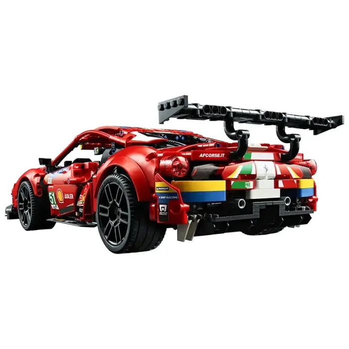 لگو ماشین مسابقه 1677 تکه فراری FERRARI 488 GTE کد  7442441