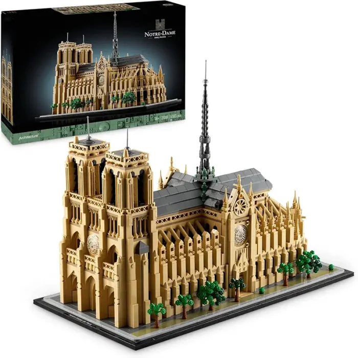 اسباب بازی لگو 1757 تکه کلیسای نوتردام پاریس NOTRE DAME DE PARIS کد T2106