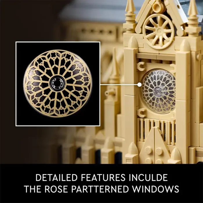 اسباب بازی لگو 1757 تکه نوتردام پاریس NOTRE DAME DE PARIS کد T2106
