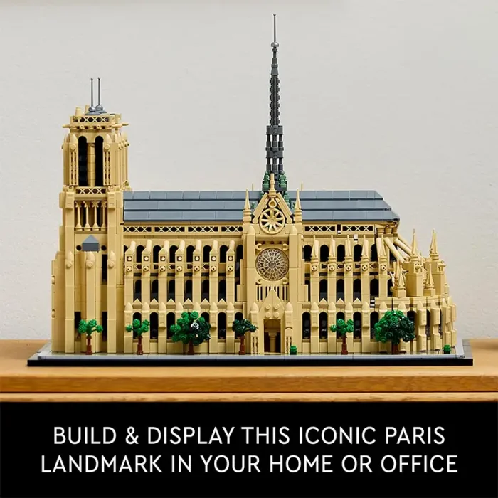 اسباب بازی لگو 1757 تکه نوتردام پاریس NOTRE DAME DE PARIS کد T2106