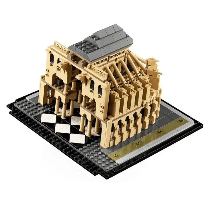 اسباب بازی لگو 1757 تکه نوتردام پاریس NOTRE DAME DE PARIS کد T2106