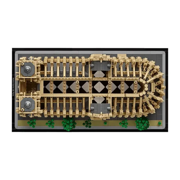 اسباب بازی لگو 1757 تکه نوتردام پاریس NOTRE DAME DE PARIS کد T2106